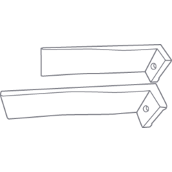 "L" shaped flights